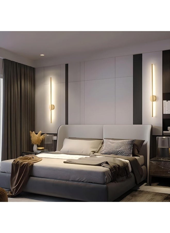 ALMIFTAH LED Wall Highlighter Light 12W | 3-in-1 Colour Changing Wall Lamp | Classic Gold Luxurious Wall Decor – Model 398 | Modern Indoor Lighting for Living Room, Bedroom & Hallway - Image 2